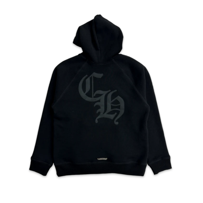 Chrome Hearts Triple Cross Nylon CH Logo 7/11 Hoodie (BLACK)