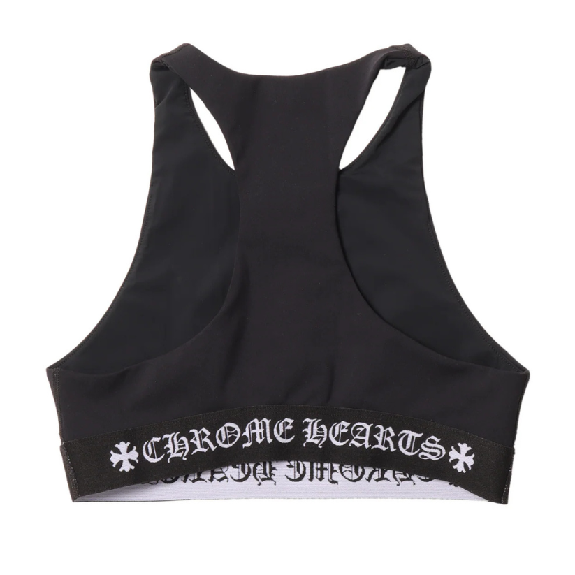 Chrome Hearts Sports Bra (BLACK)