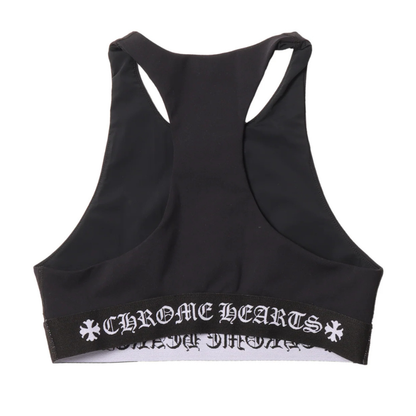 Chrome Hearts Sports Bra (BLACK)