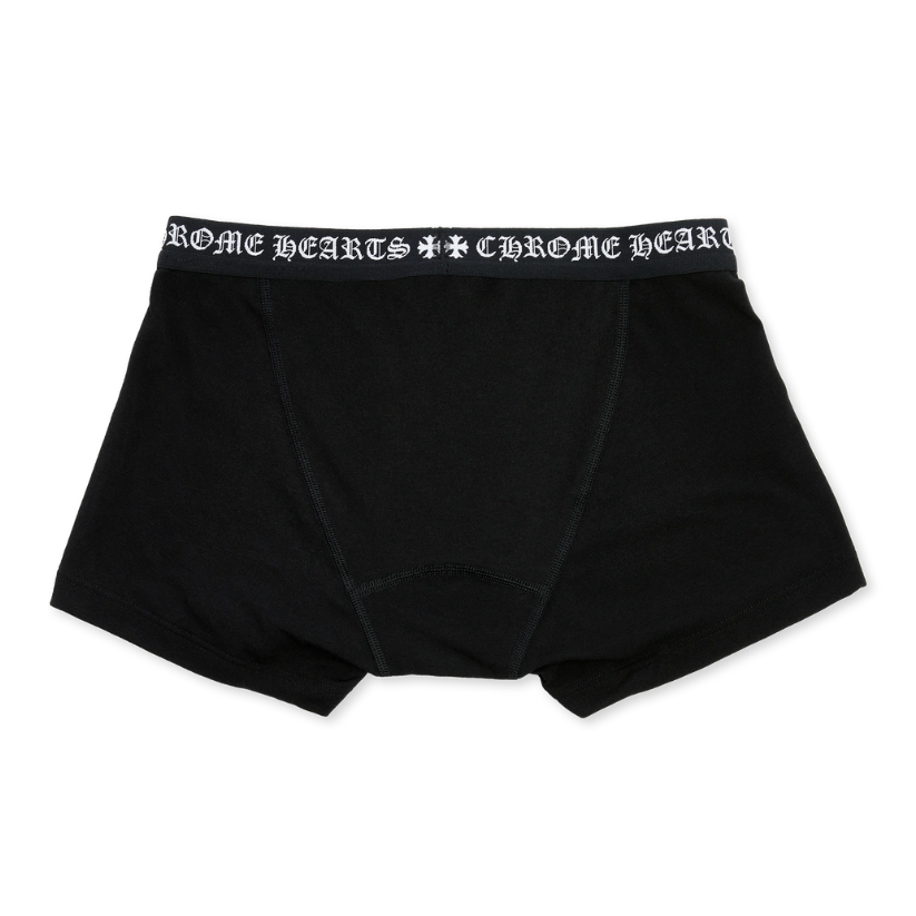Chrome Hearts Boxer Brief Shorts (BLACK/WHITE)