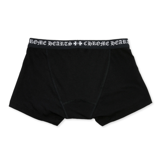 Chrome Hearts Boxer Brief Shorts (BLACK/WHITE)