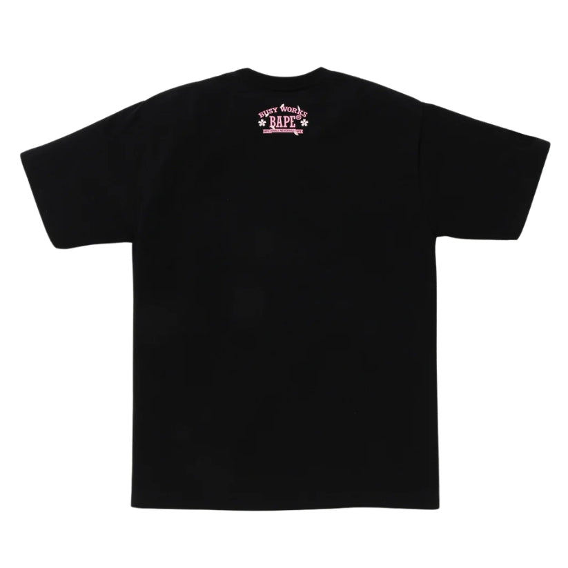 BAPE ABC Sakura Camo by Bathing Ape Tee (BLACK)
