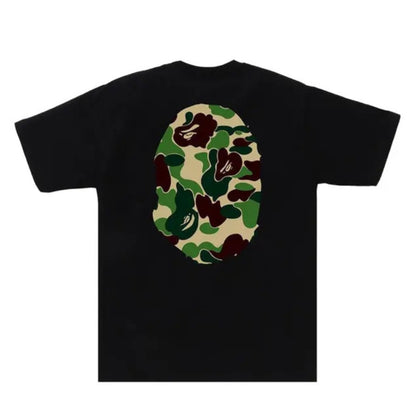 BAPE ABC Camo Big Ape Head Tee (BLACK/GREEN)