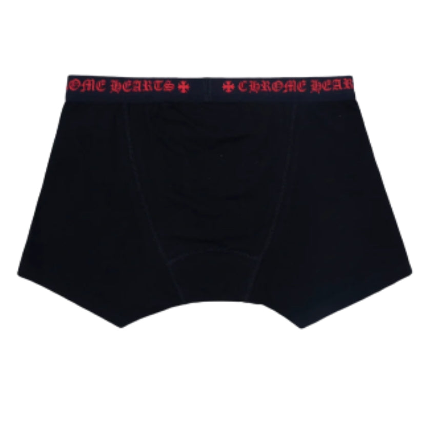 Chrome Hearts Boxer Brief Shorts (BLACK/RED)