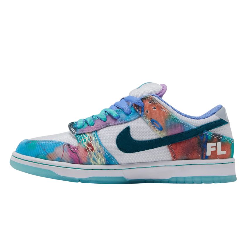 Nike SB Dunk Low X Futura Laboratories Bleached Aqua