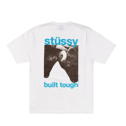 Stussy Tee Built Tough (WHITE)