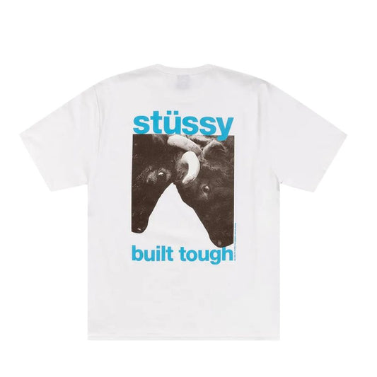 Stussy Tee Built Tough (WHITE)