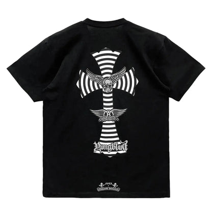 Chrome Hearts x Yungblud x Aerosmith x Foti T-Shirt (BLACK)