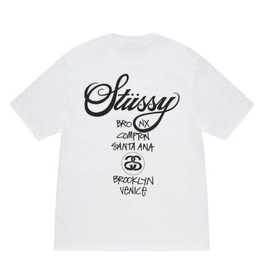 Stussy Tee World Tour 2024 (WHITE)