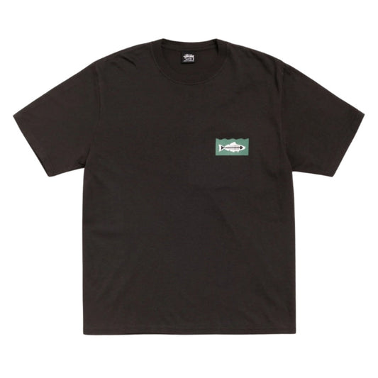 Stussy Tee Heal The Bay 40 Pigment Dyed (BLACK)