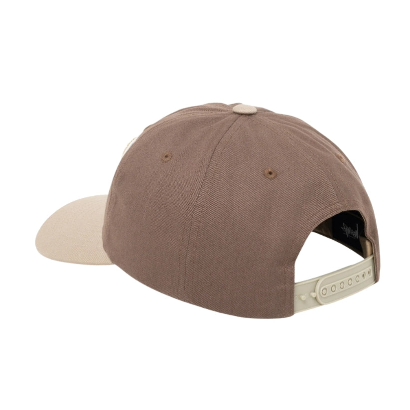 Stussy Low pro Chenille S Snapback (BROWN)