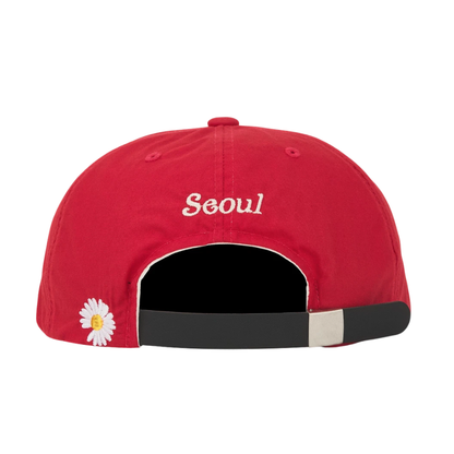 Peaceminusone x Verdy I Believe In Me Cap (RED/WHITE)