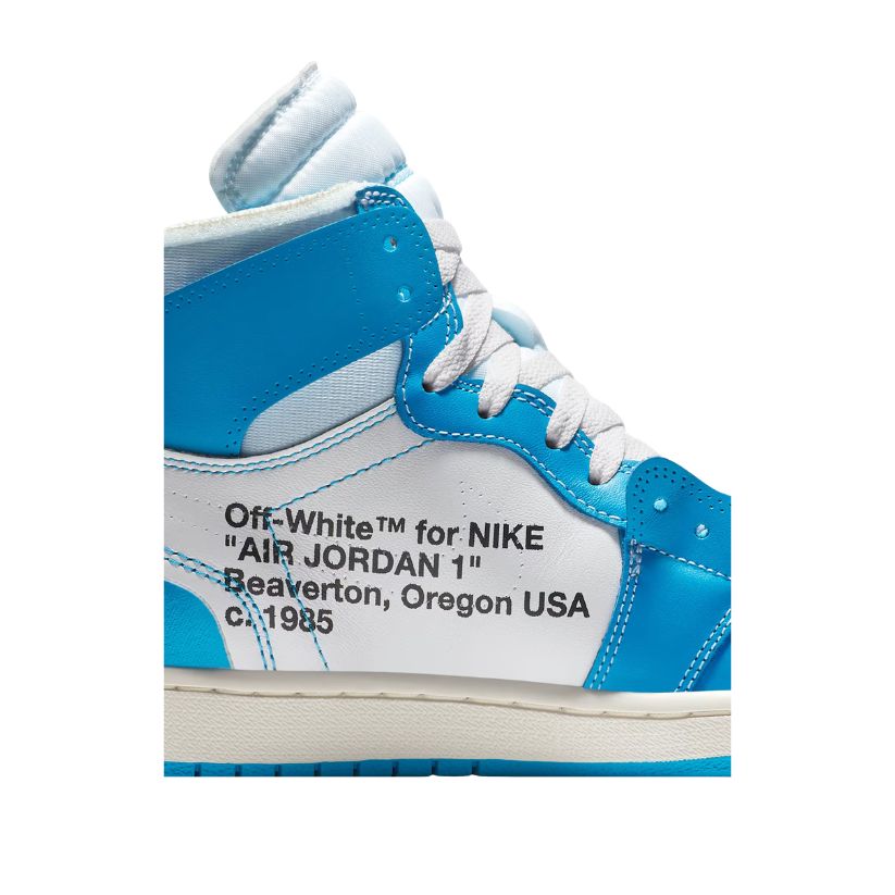 Nike Air Jordan 1 High X Off-White UNC