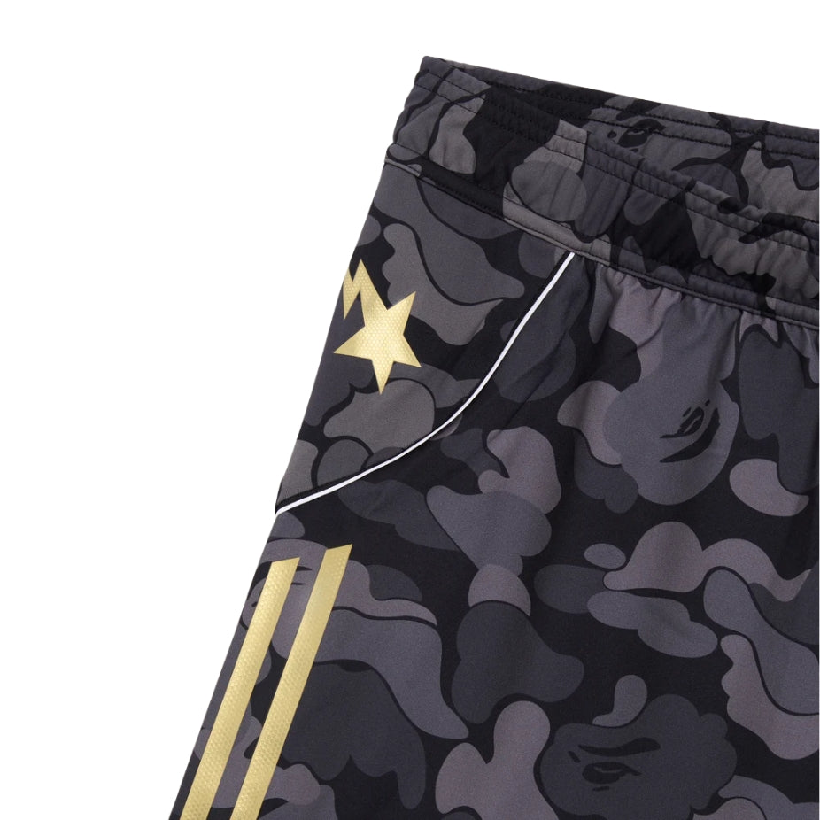 adidas x BAPE Football Slim Shorts (BLACK)