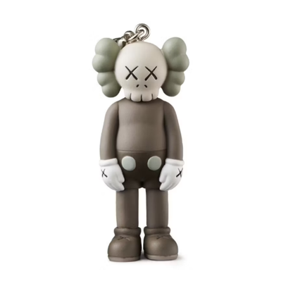KAWS Tokyo First Companion Keychain Set (2021) Black/Brown/Grey