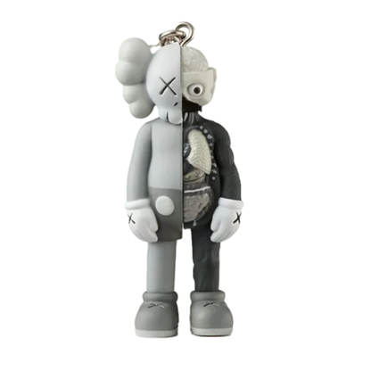 KAWS Tokyo First Flayed Companion Keychain Set (2021) Brown/Gray/Black