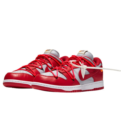 Nike Dunk Low x Off-White（大学红）
