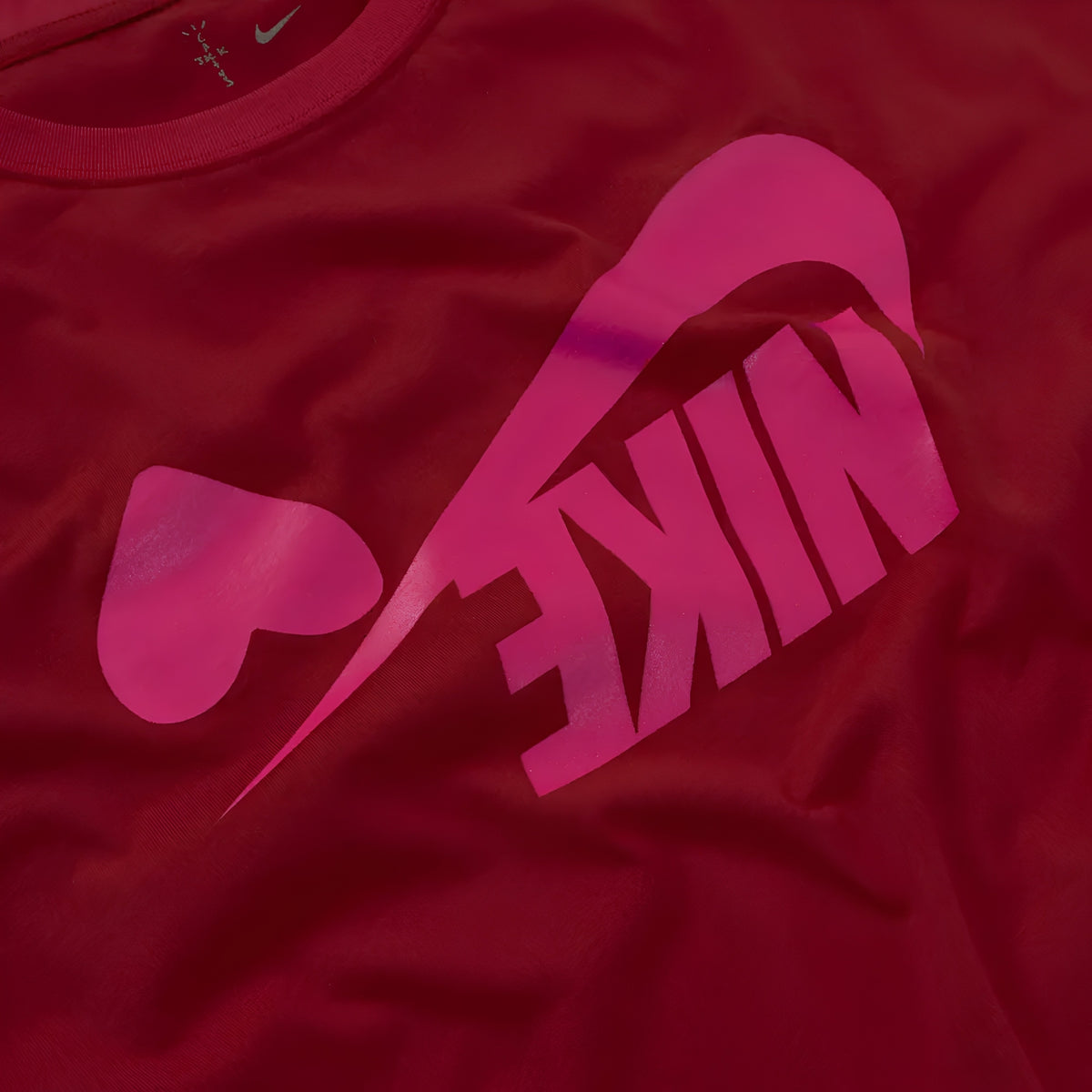Travis Scott Cactus Jack x Nike Heart Ringer Tee (RED)