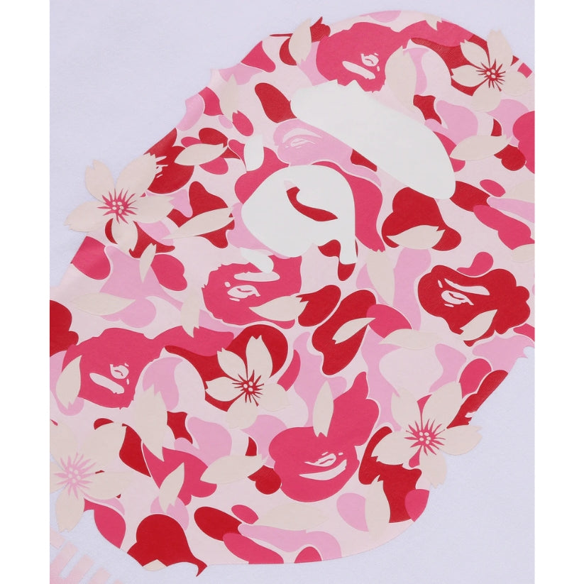 BAPE ABC Sakura Camo by Bathing Ape Tee (WHITE)