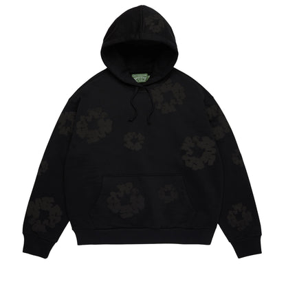 Denim Tears Mono Cotton Wreath Hoodie (BLACK)