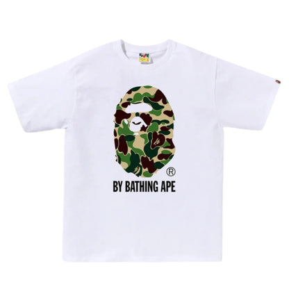BAPE ABC Camo By Bathing Ape Tee (WHITE/GREEN)