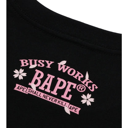 BAPE ABC Sakura Camo by Bathing Ape Tee (BLACK)