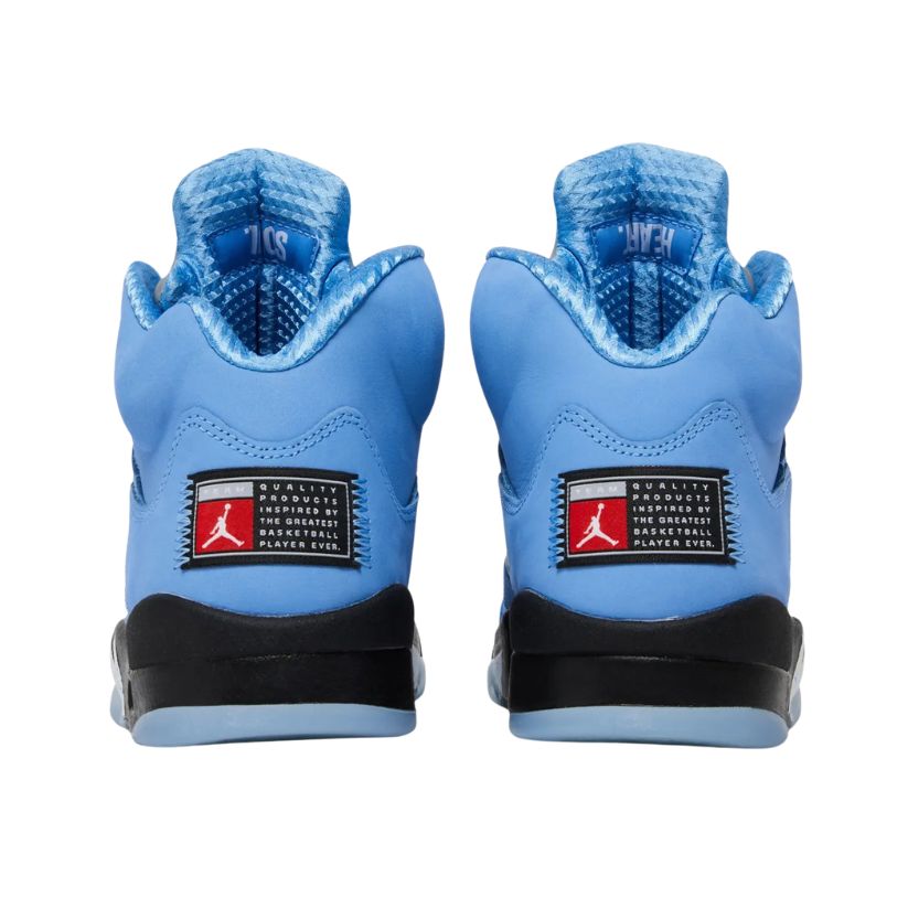 Nike Jordan 5 Retro UNC University สีน้ำเงิน