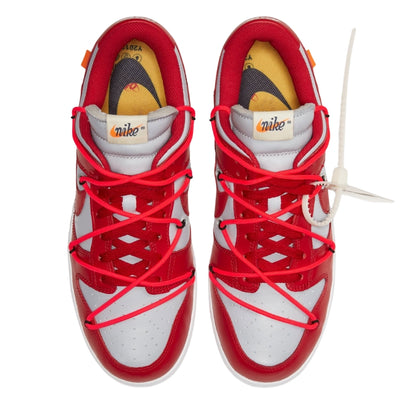 Nike Dunk Low x Off-White（大学红）
