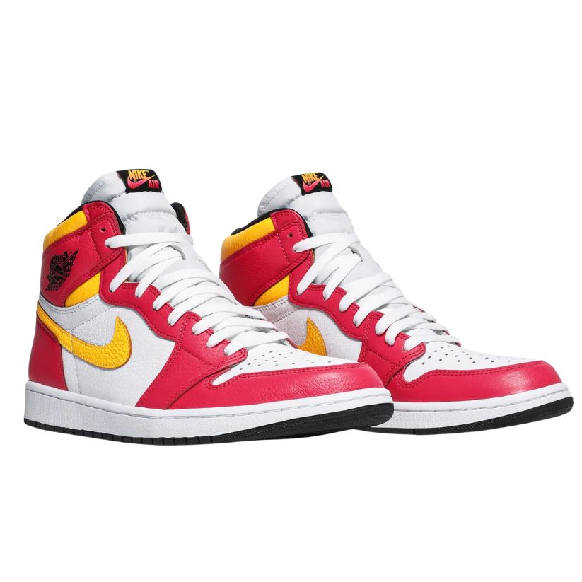 Nike Jordan 1 Retro High OG ไลท์ฟิวชั่นเรด