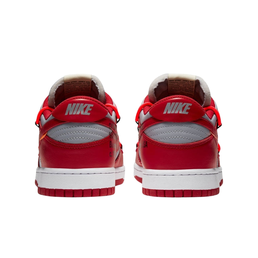 Nike Dunk Low x Off-White（大学红）