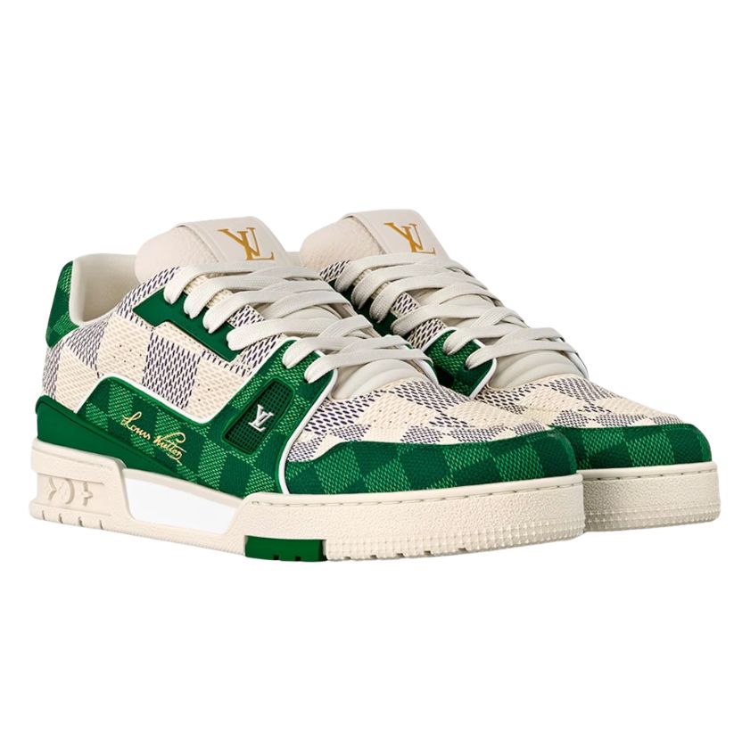 Louis Vuitton Trainer Damier (WHITE/GREEN)