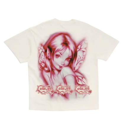 Travis Scott Cactus Jack Airbrush Angel Tee (WHITE)