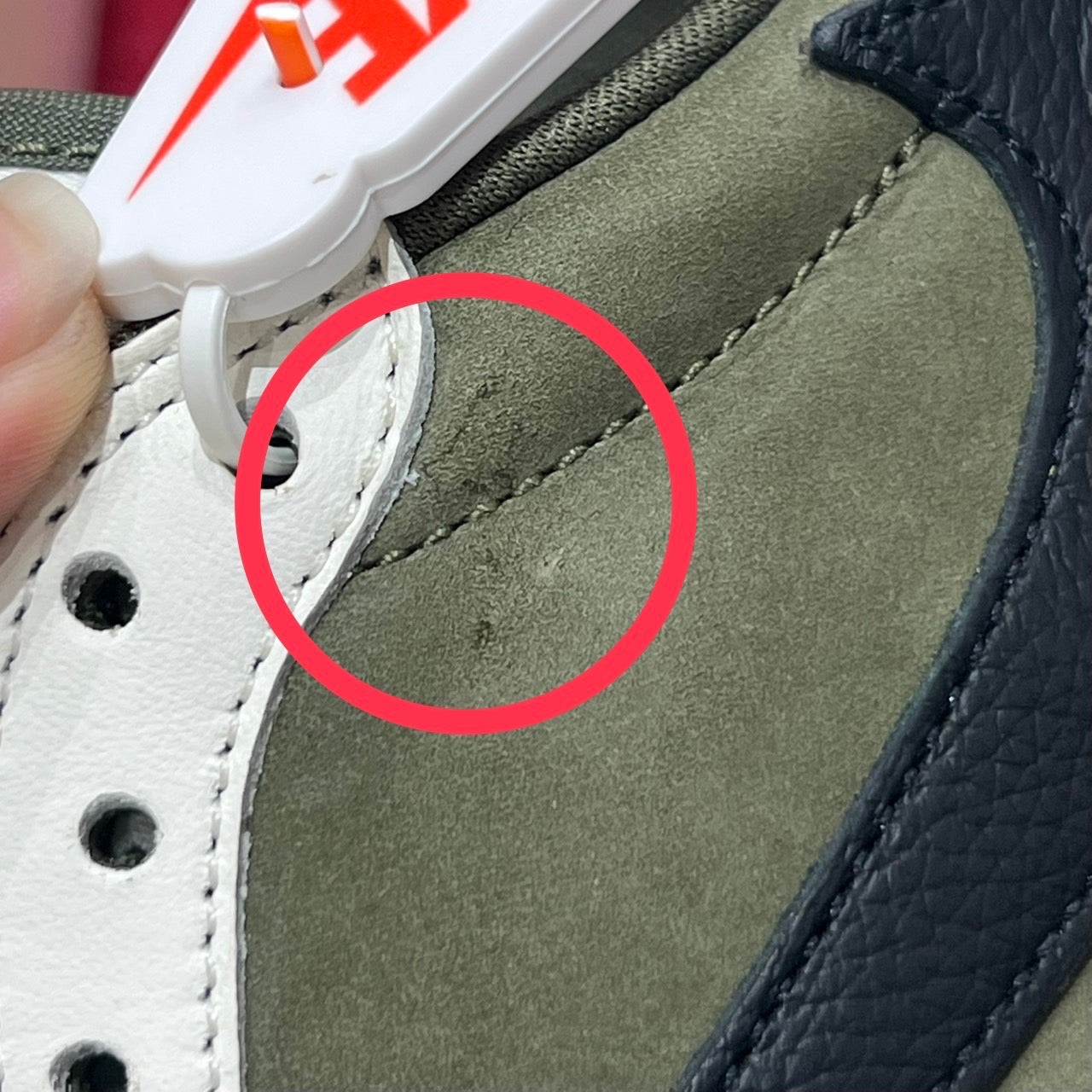 Nike Jordan 1 Retro Low OG SP X Travis Scott Medium Olive