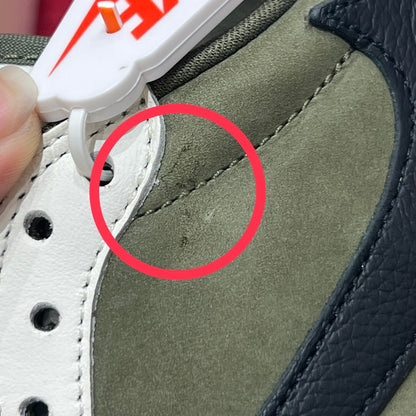 Nike Jordan 1 Retro Low OG SP X Travis Scott Medium Olive