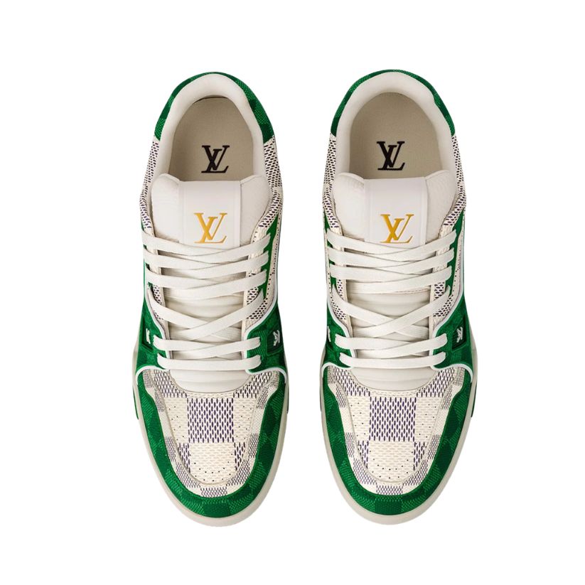 Louis Vuitton Trainer Damier (WHITE/GREEN)