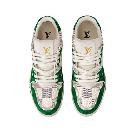 Louis Vuitton Trainer Damier (WHITE/GREEN)