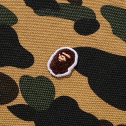 BAPE 1st Camo One Point Regular Fit Polo Shirt (YELLOW)
