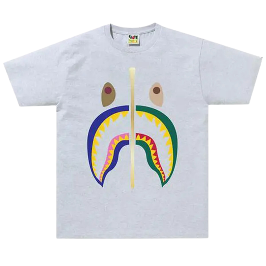BAPE Colors Shark Tee (GRAY)