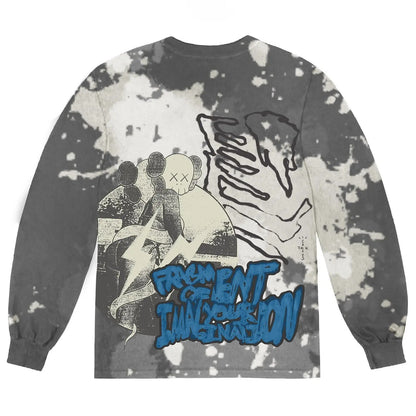 Travis Scott Cactus Jack x Kaws x Fragment L/S (TIE DYE)