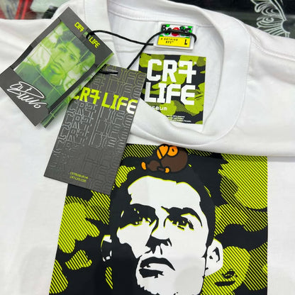 BAPE X CR7 Life Baby Milo Relaxed Fit Tee #1 (WHITE)