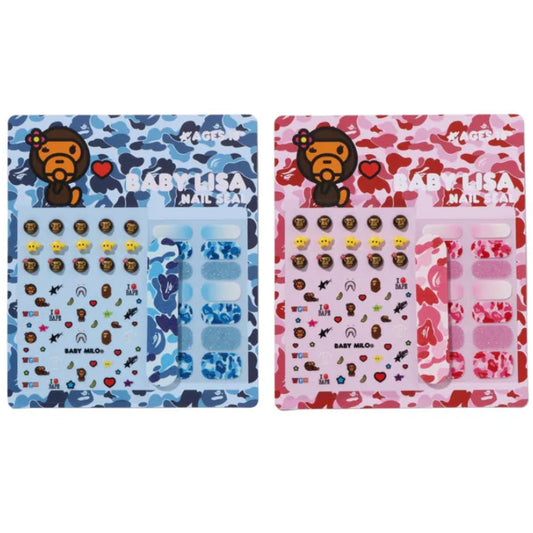 BAPE x Lisa Nail Seal Set