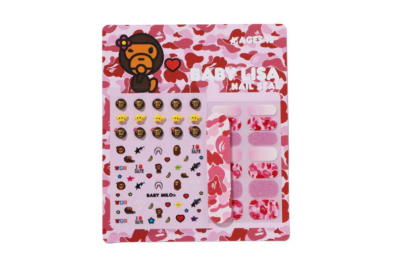 BAPE x Lisa Nail Seal Set