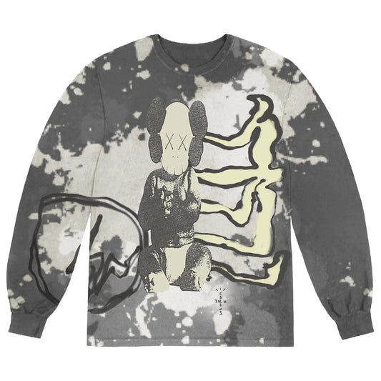 Travis Scott Cactus Jack x Kaws x Fragment L/S (TIE DYE)