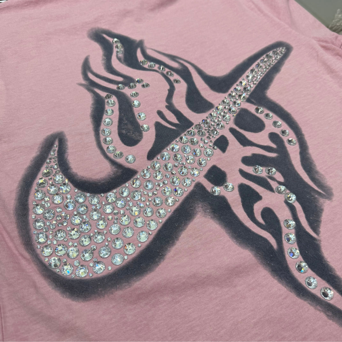 Travis Scott Cactus Jack x Nike Rhinestone Tee (PINK)