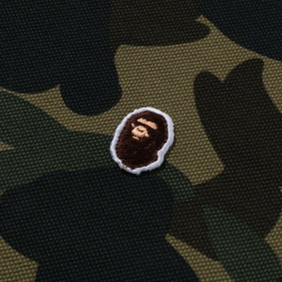 BAPE 1st Camo One Point Regular Fit Polo Shirt (GREEN)