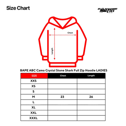 BAPE ABC Camo Crystal Stone Shark Full Zip Hoodie (PINK) LADIES