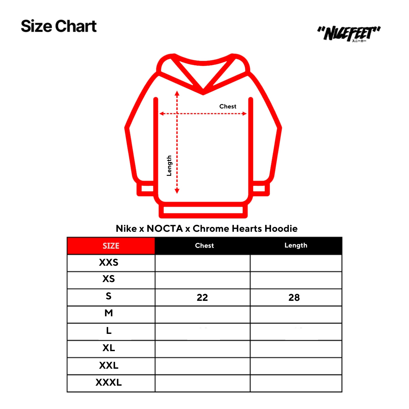 Nike x NOCTA x Chrome Hearts Hoodie
