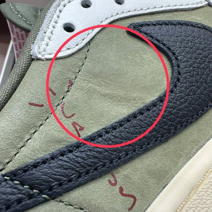 Nike Jordan 1 Retro Low OG SP X Travis Scott Medium Olive