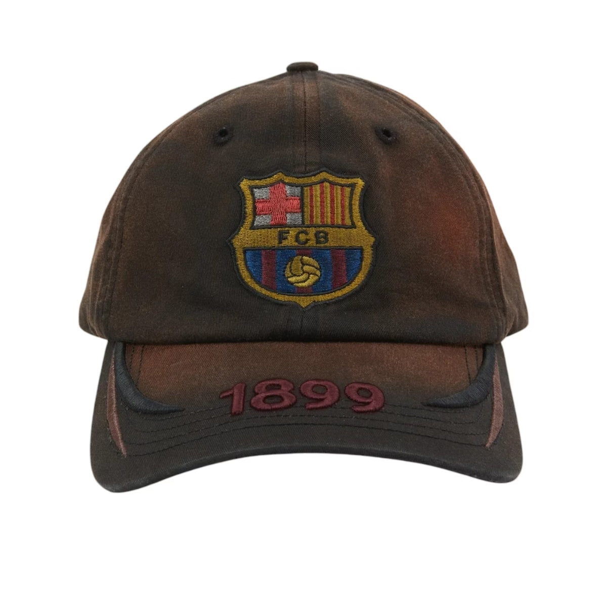 Travis Scott x FC Barcelona 1899 做旧棒球帽