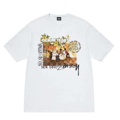 Stussy X Denim Tears Tee Annie Lee (WHITE)